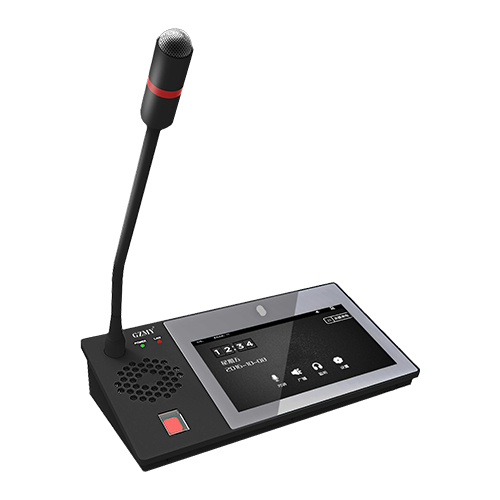 MY-1122 IP網絡觸屏尋呼話筒